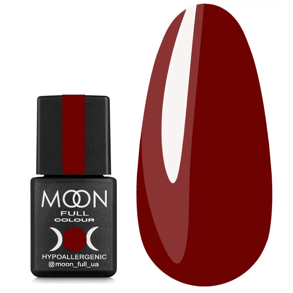 Гель-лак MOON FULL Fashion color №237 красно-коричневый 8 мл (5908254002472) - Фото №1