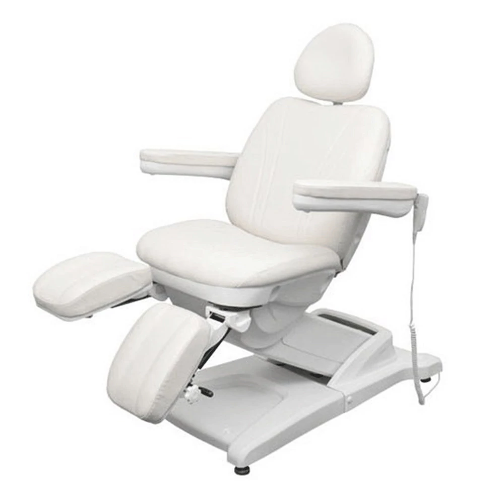Педикюрное кресло BYU модель 3872-3M (3 мотора) БЕЛОЕ