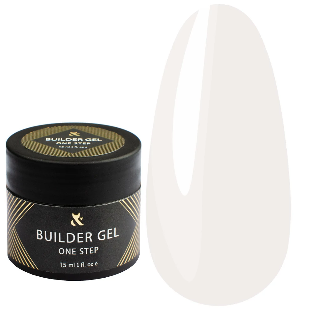 F.O.X Builder gel One step Clear кристально прозрачный 15 мл (osbs-cl)