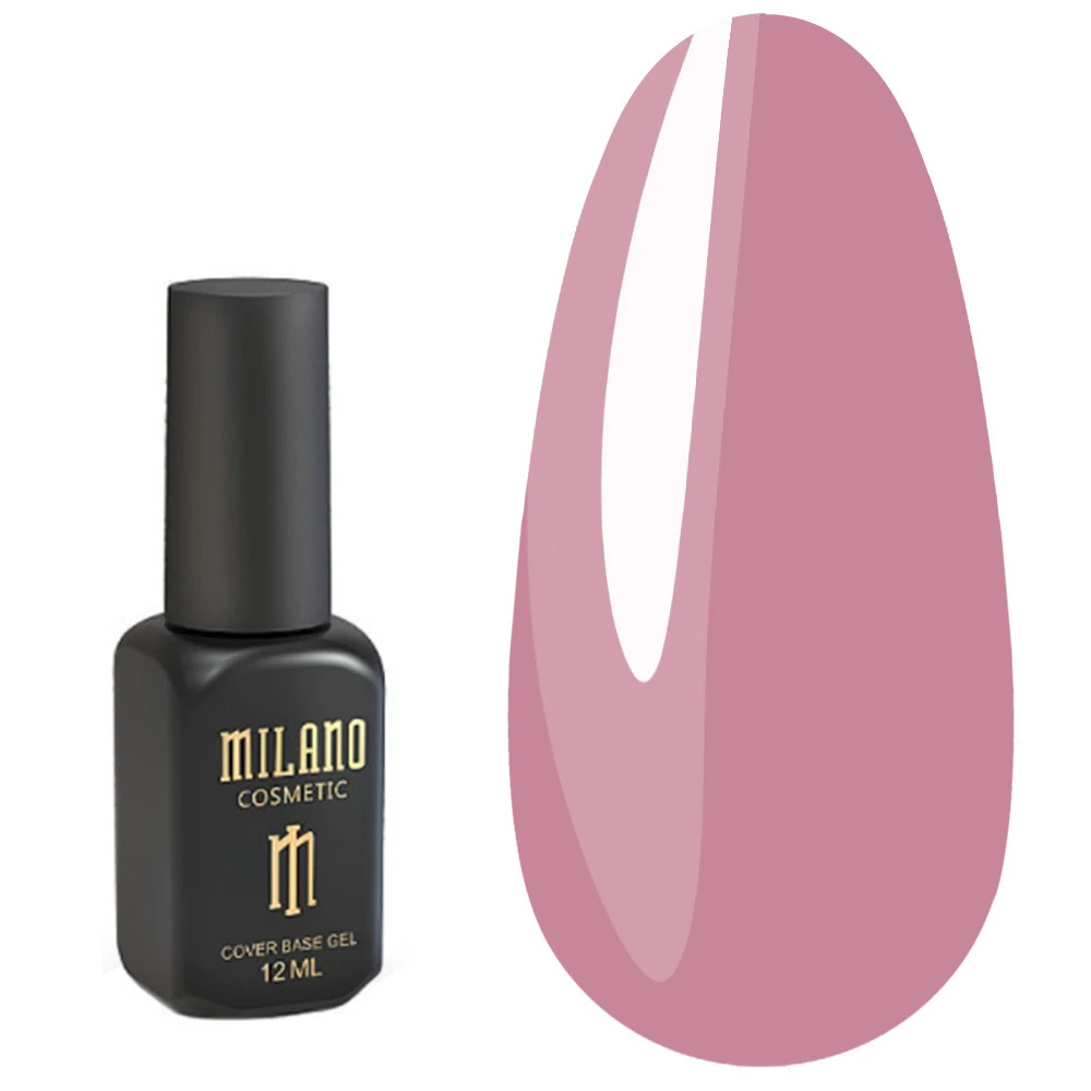 Камуфлирующая база MILANO Cover 07 темно-розовый 12 мл (2712000030120) - Фото №1