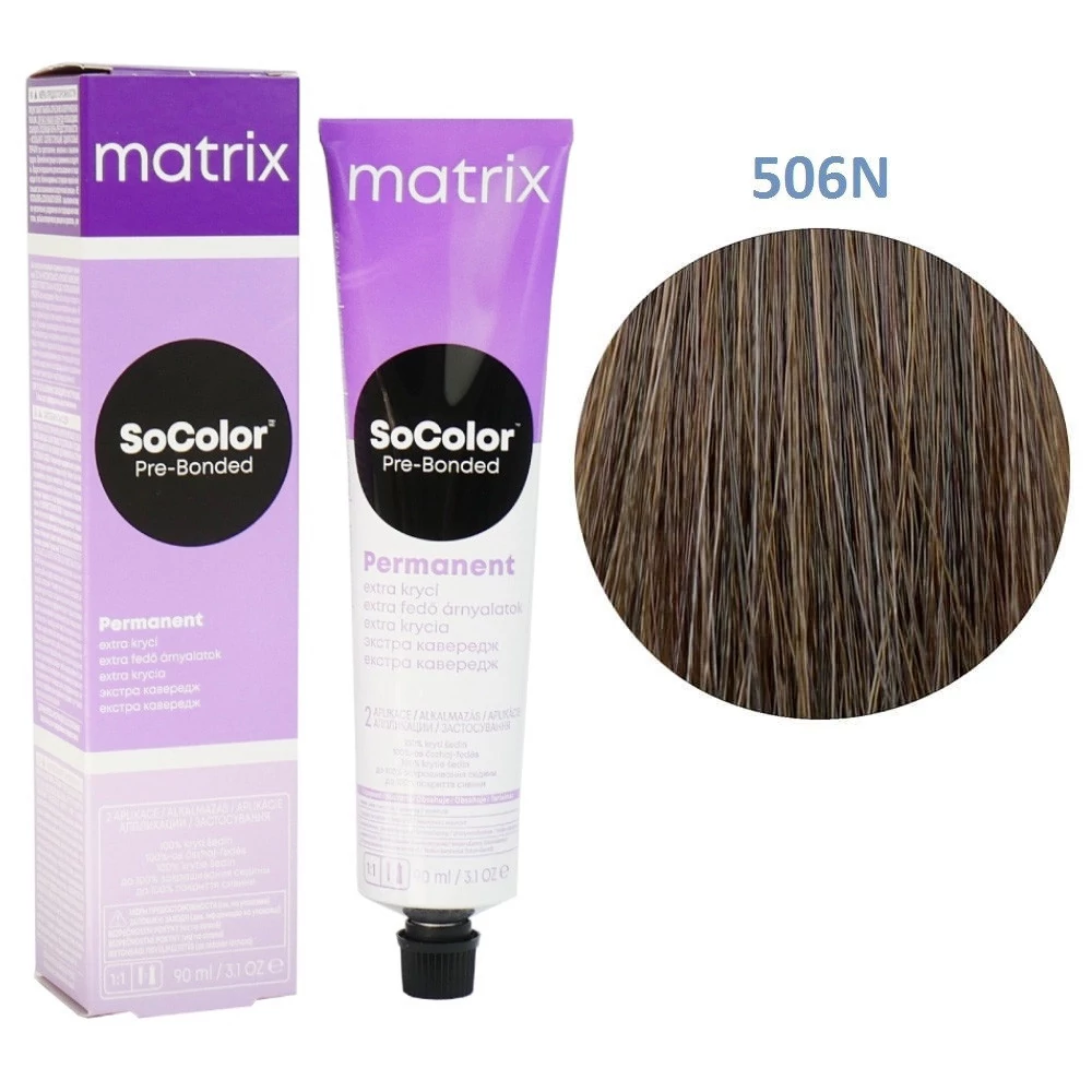 Краска для волос MATRIX  Socolor Beauty 506N 90 мл (3474636978335)