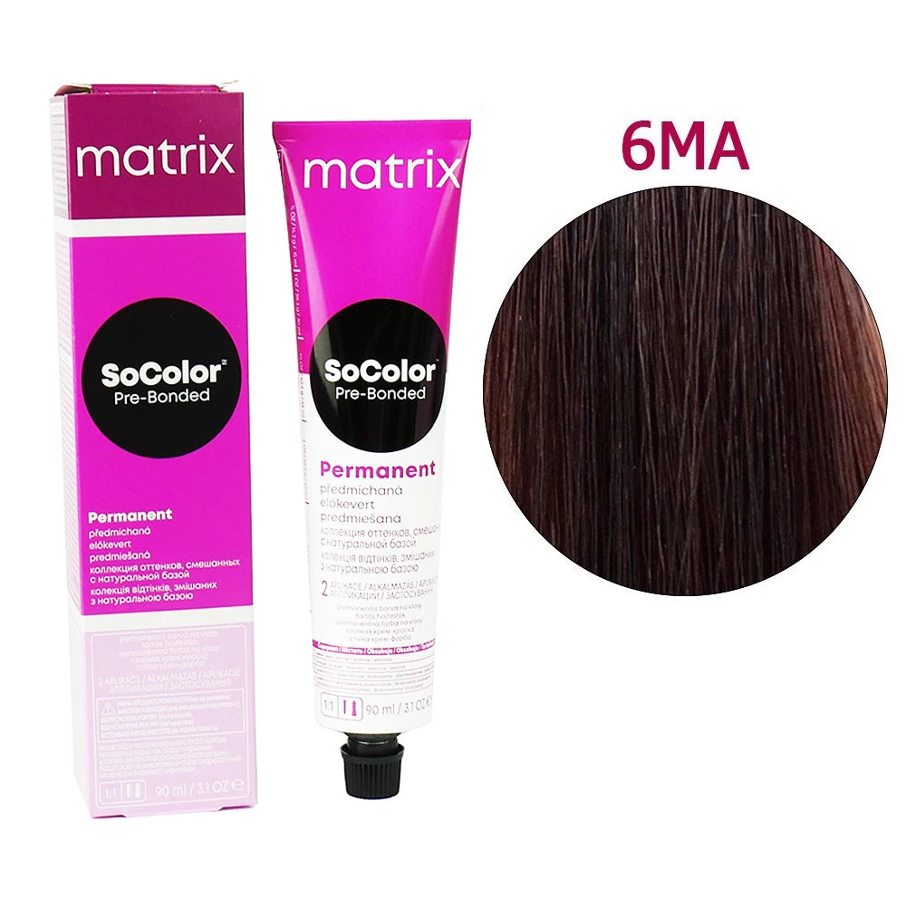 Краска для волос MATRIX  Socolor Beauty 6MA 90 мл (3474636991280)