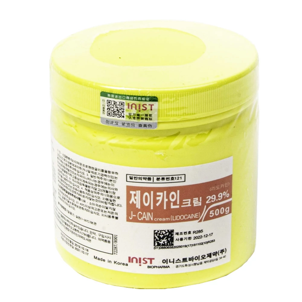 Крем-анестетик J-CAIN Lidocaine cream 29,9% 500 г (000203) - Фото №1