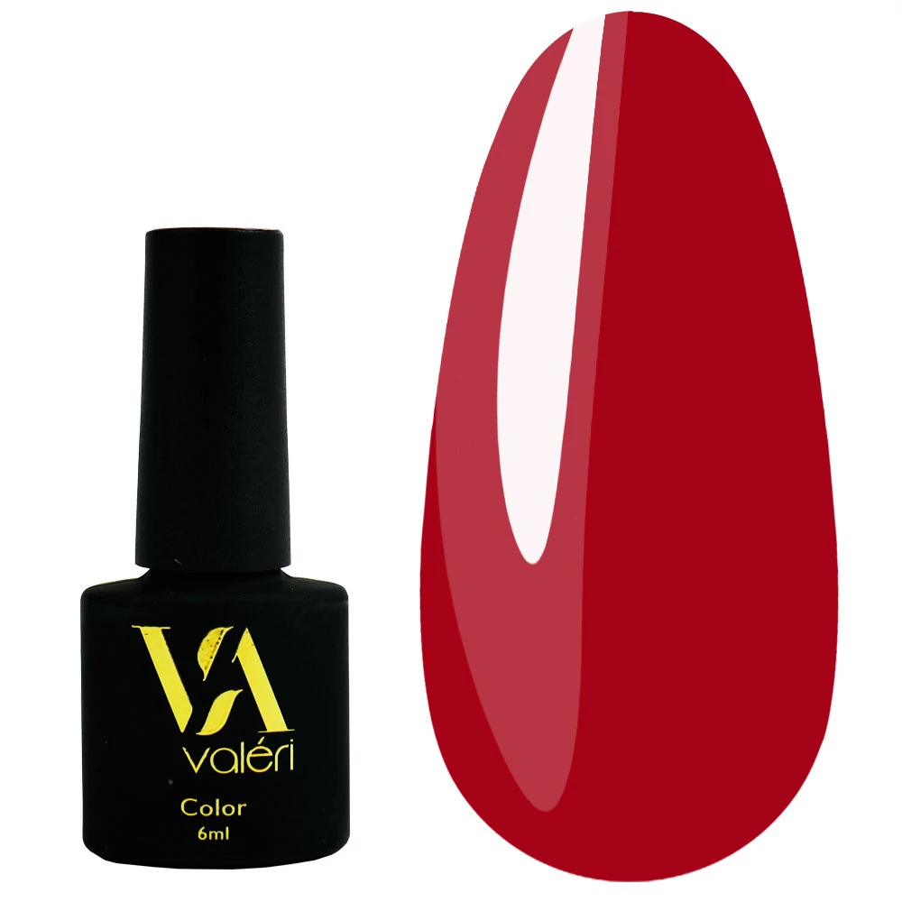 Гель-лак VALERI Color №011 красновато-малиновый 6 мл (VA11) - Фото №1