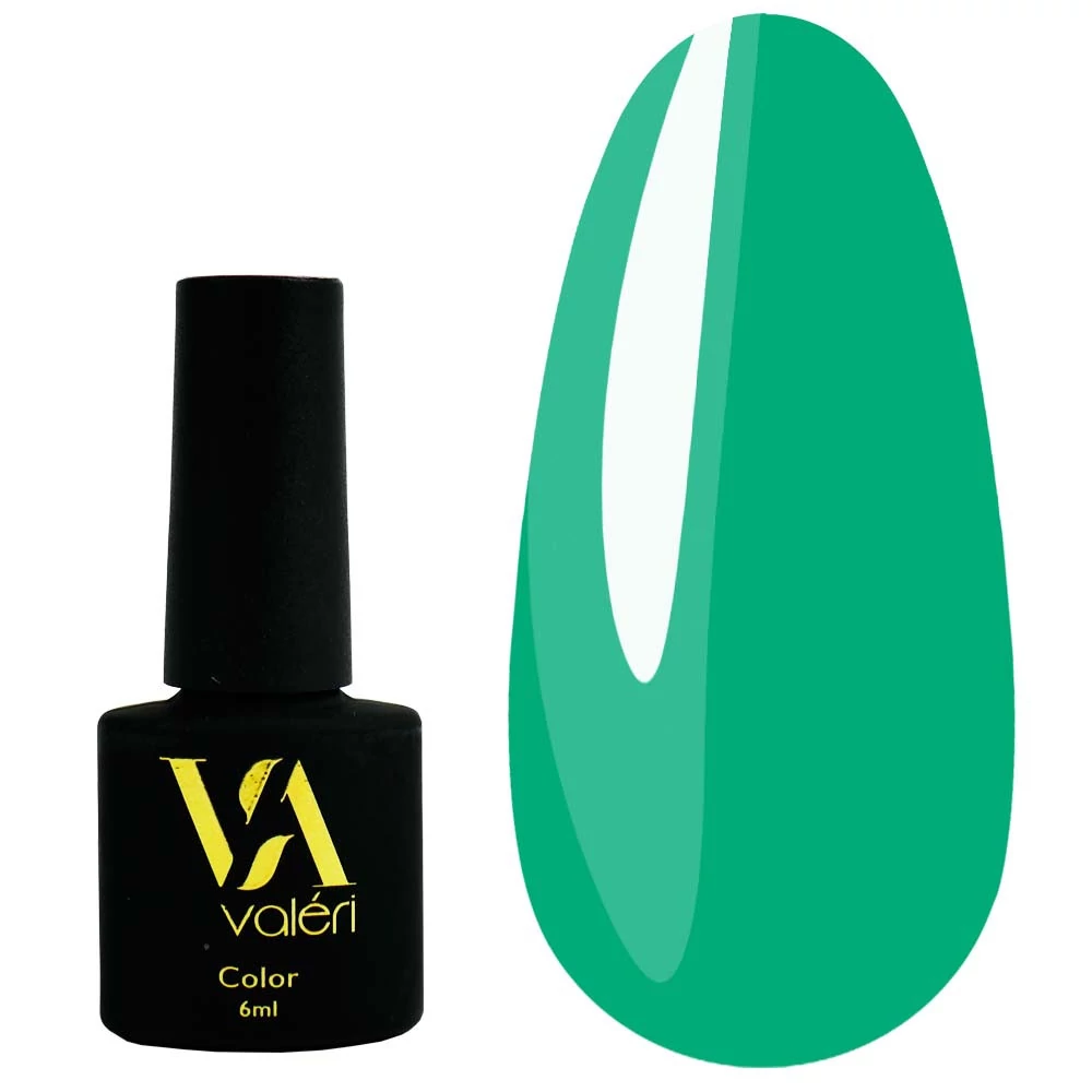 Гель-лак VALERI Color №122 яркая мята 6 мл (VA122) - Фото №1