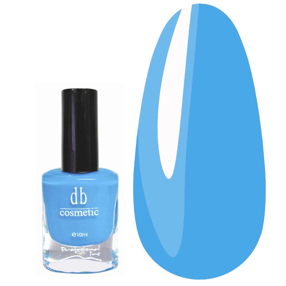 Лак DB Cosmetic Prof Line голубой 10 мл (00421) - Фото №1