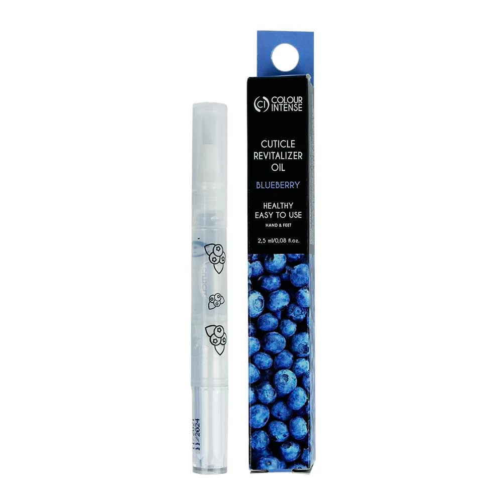 Масло для ухода за кутикулой Colour Intense Pen Blueberry 2,5 мл