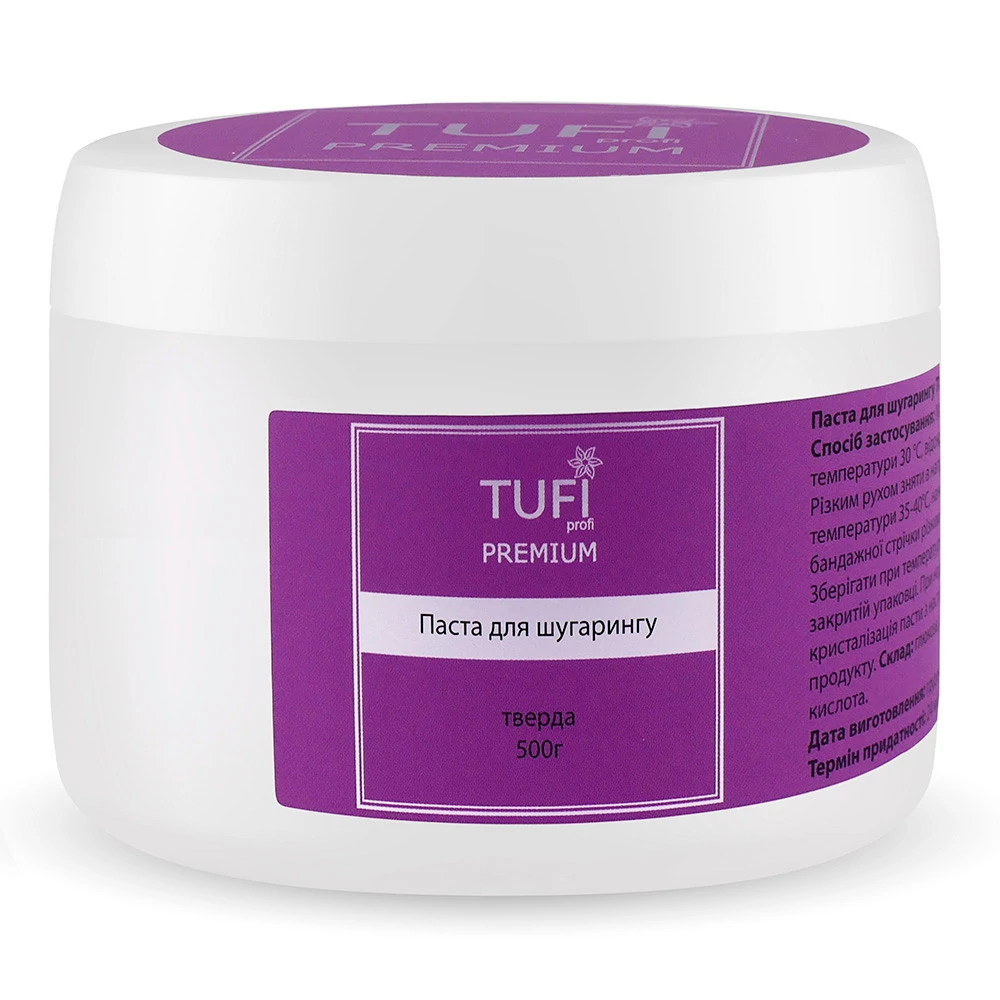 Паста для шугаринга TUFI profi Твёрдая 500 г (0121783) - Фото №1