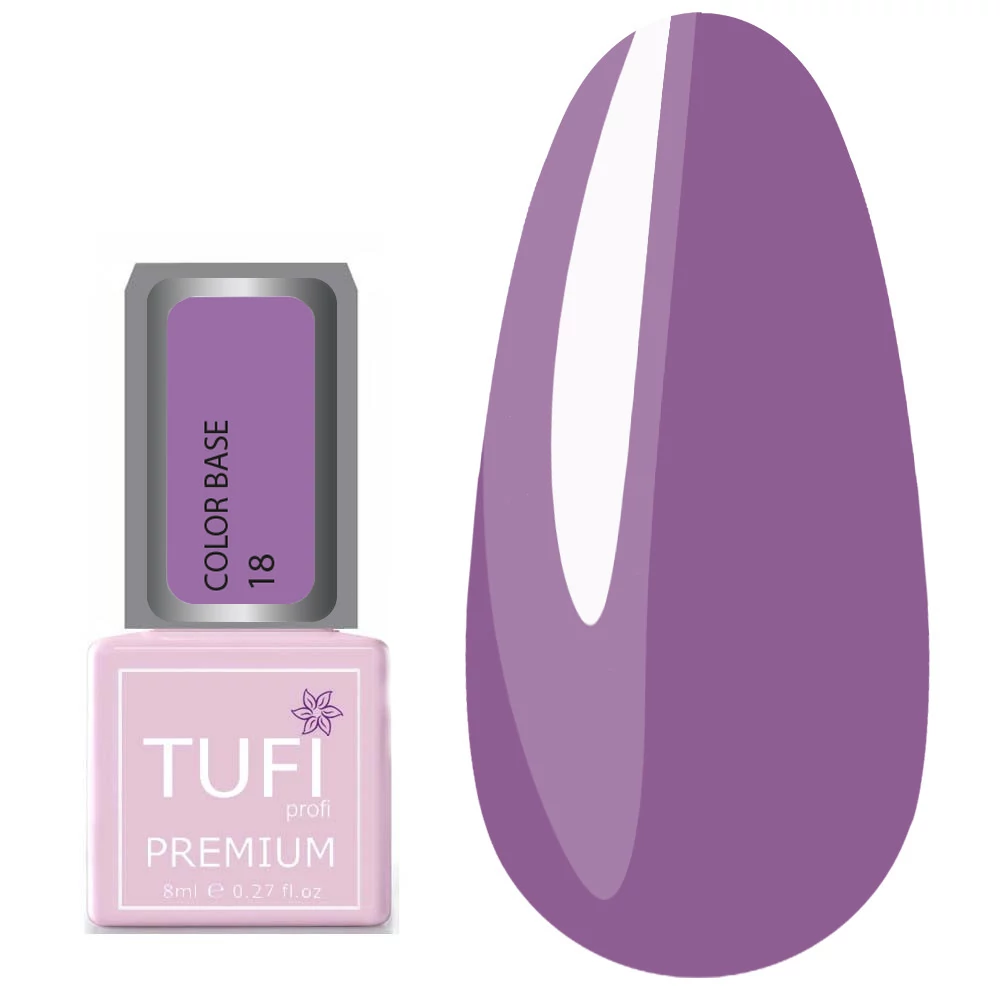 База TUFI profi COLOR BASE 18 Горная Лаванда 8 мл (0123357) - Фото №1