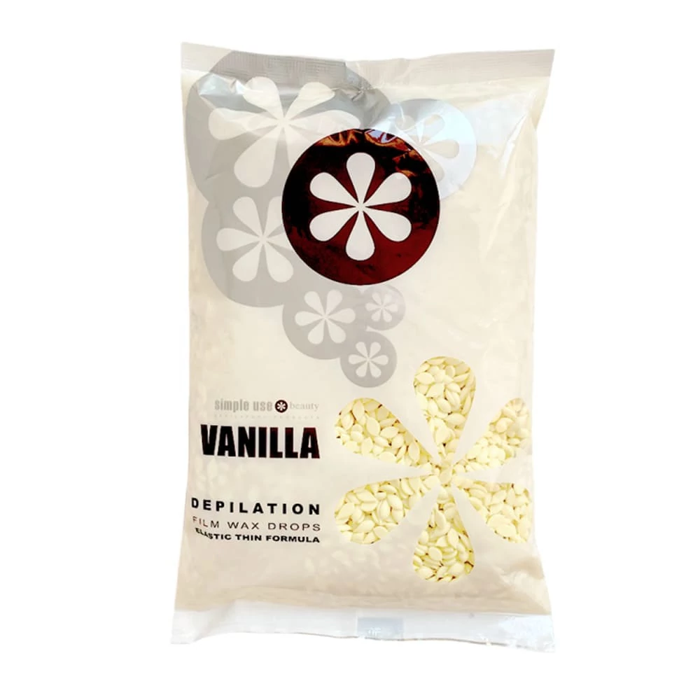 Горячий воск в гранулах SIMPLE USE Vanila ваниль 800г (5200384200132)