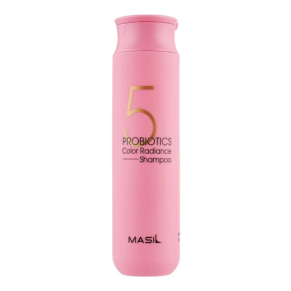 Шампунь MASIL с пробиотиками для защиты цвета окрашенных волос Probiotics Color Radiance Shampoo 300 мл (8809744060392) - Фото №1