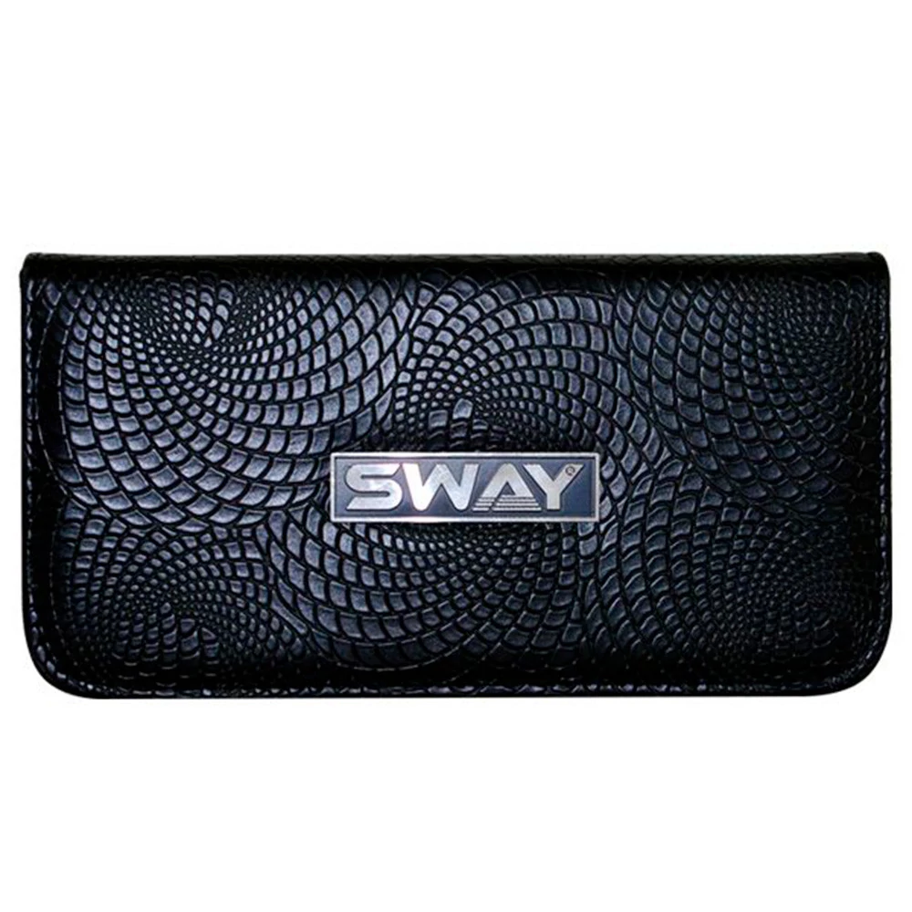 Чехол для 2-х ножниц парикмахерских SWAY Black Snake Small искусственная кожа (110 999002) - Фото №1