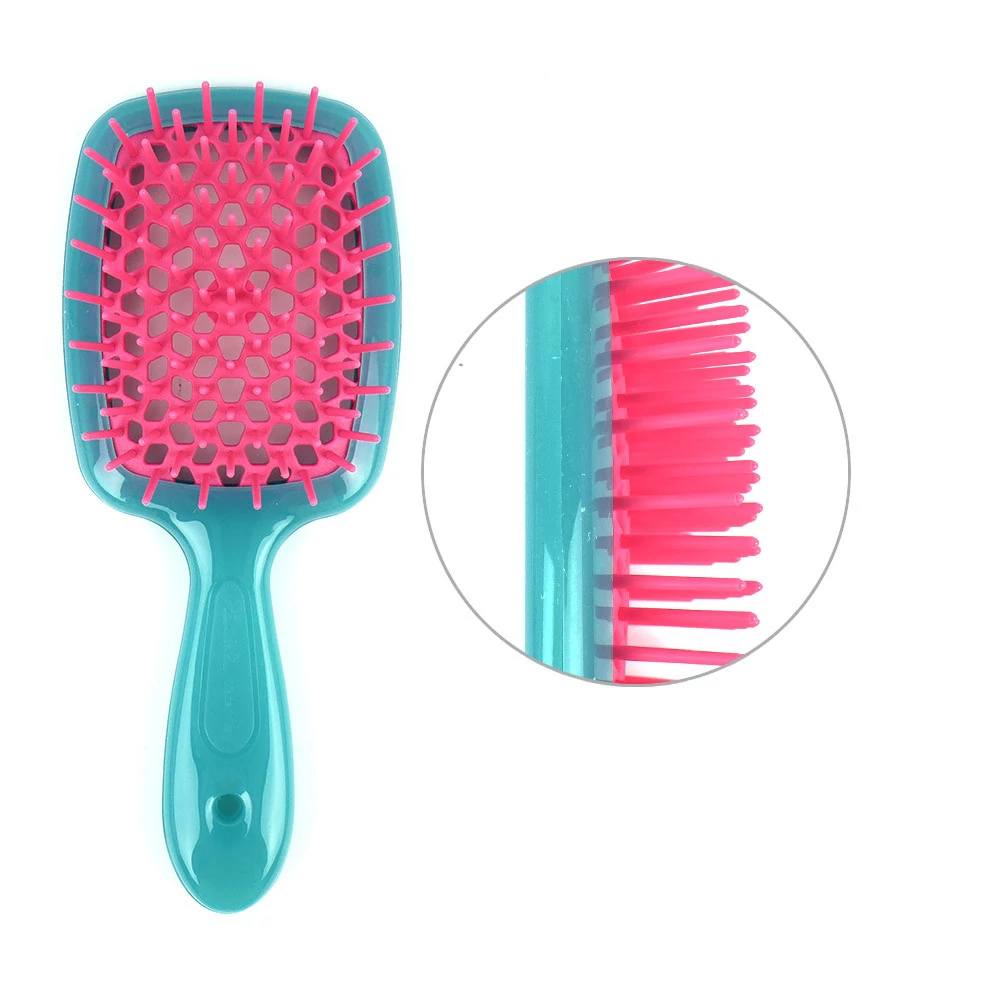 Расческа Janeke Superbrush Small бирюзовый с розовым (86SP234AR-)