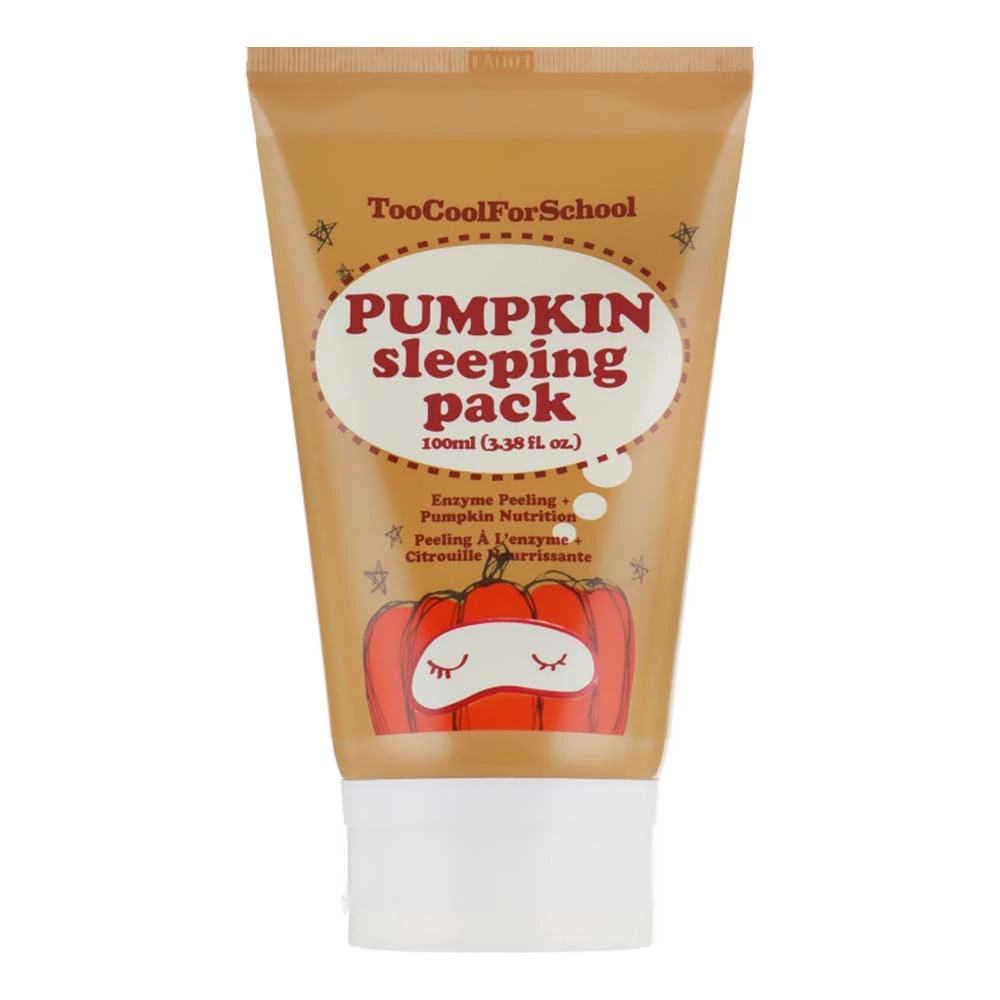 Ночная маска для лица TOO COOL FOR SCHOOL Pumpkin Sleeping Pack 100 мл (8809297210954) - Фото №1