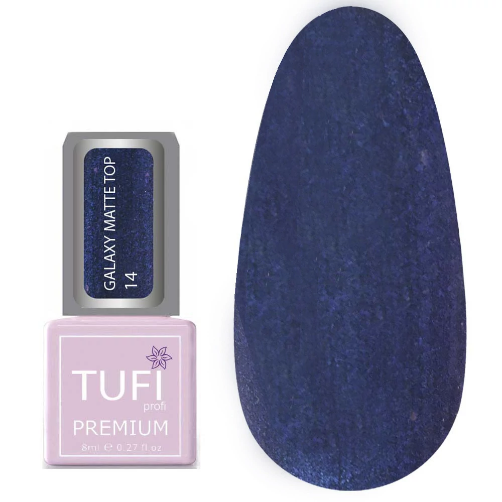 Топ TUFI profi GALAXY MATTE TOP 14 Феникс 8 мл (0133936) - Фото №1
