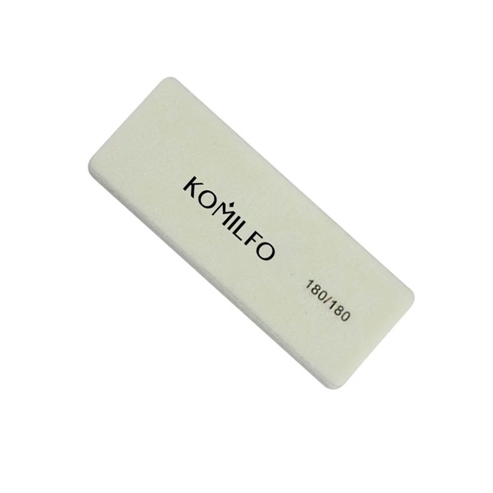 Баф Komilfo мини белый прямоугольный 180/180 (2900000006898)