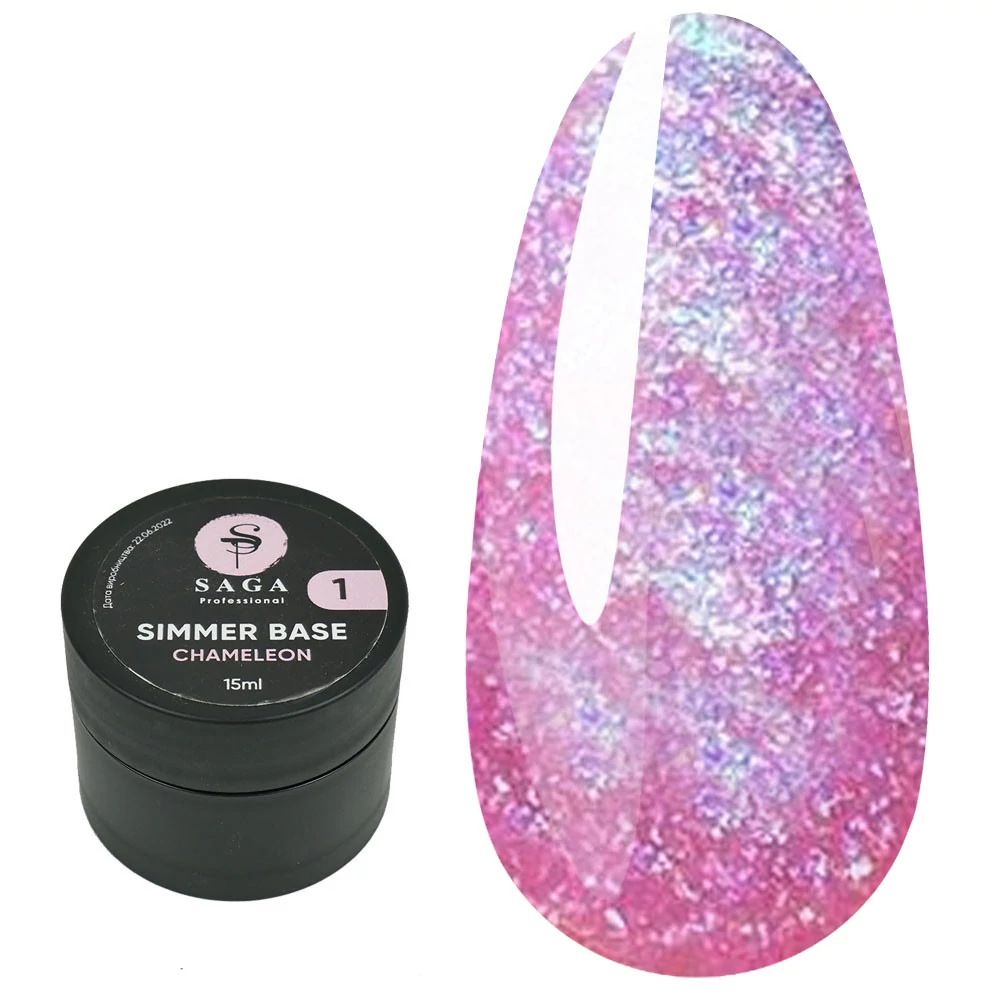 База SAGA Shimmer Chameleon №01 15 мл (2000994694795) - Фото №1
