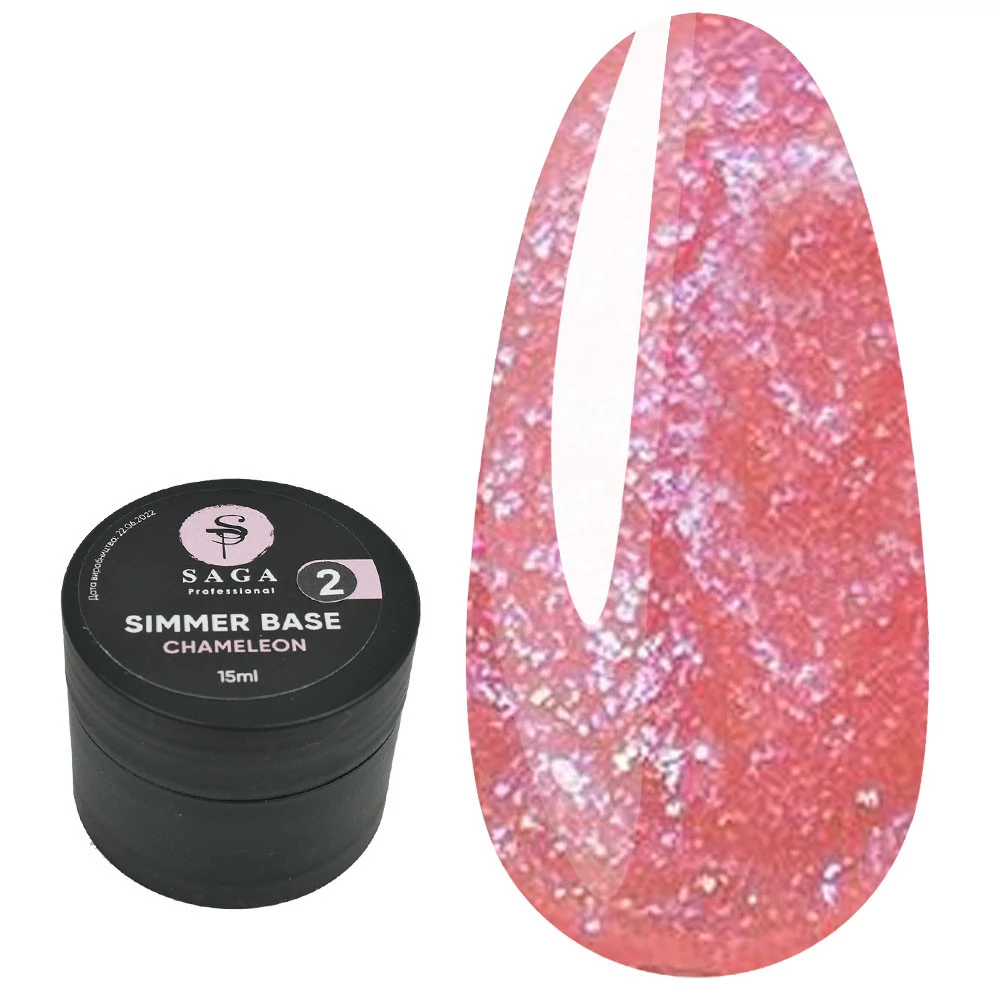 База SAGA Shimmer Chameleon №02 15 мл (2000994694801) - Фото №1