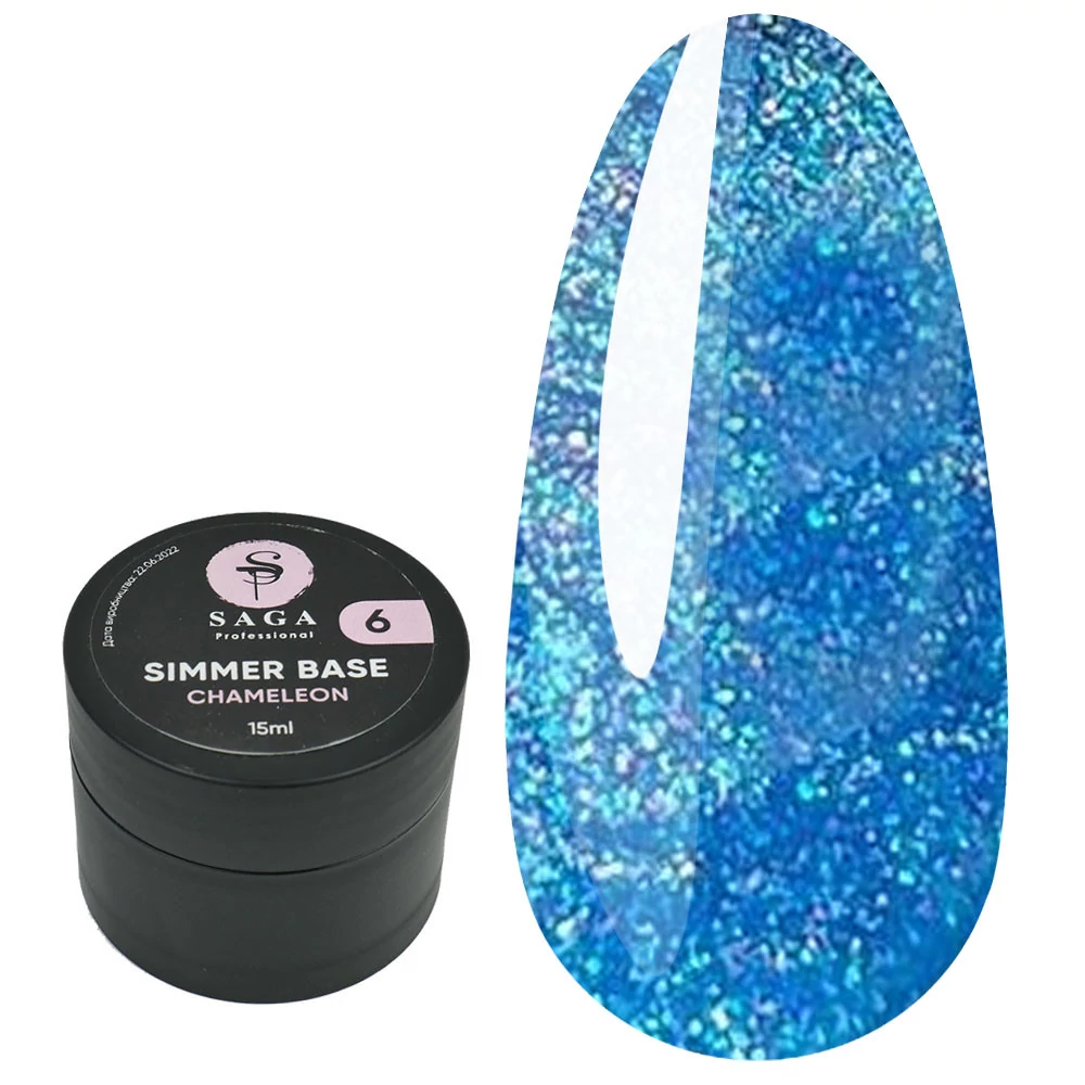 База SAGA Shimmer Chameleon №06 15 мл (2000994694825) - Фото №1