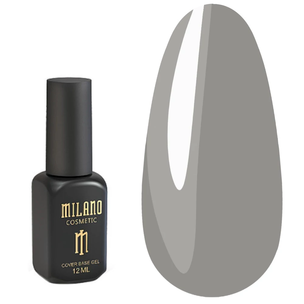 Камуфлирующая база MILANO Cover №36 серый 12 мл (2712000046022)
