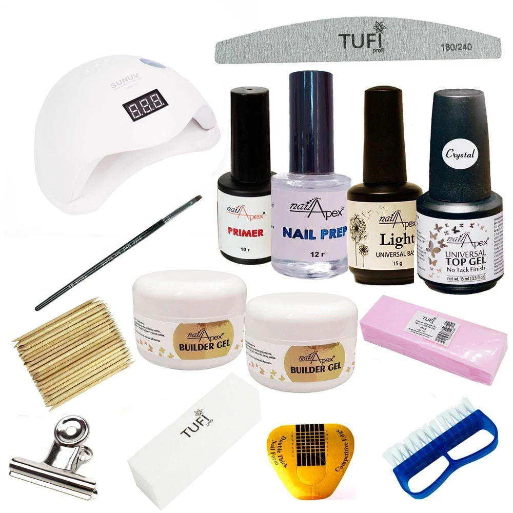 Набор для наращивания Nailapex Lux