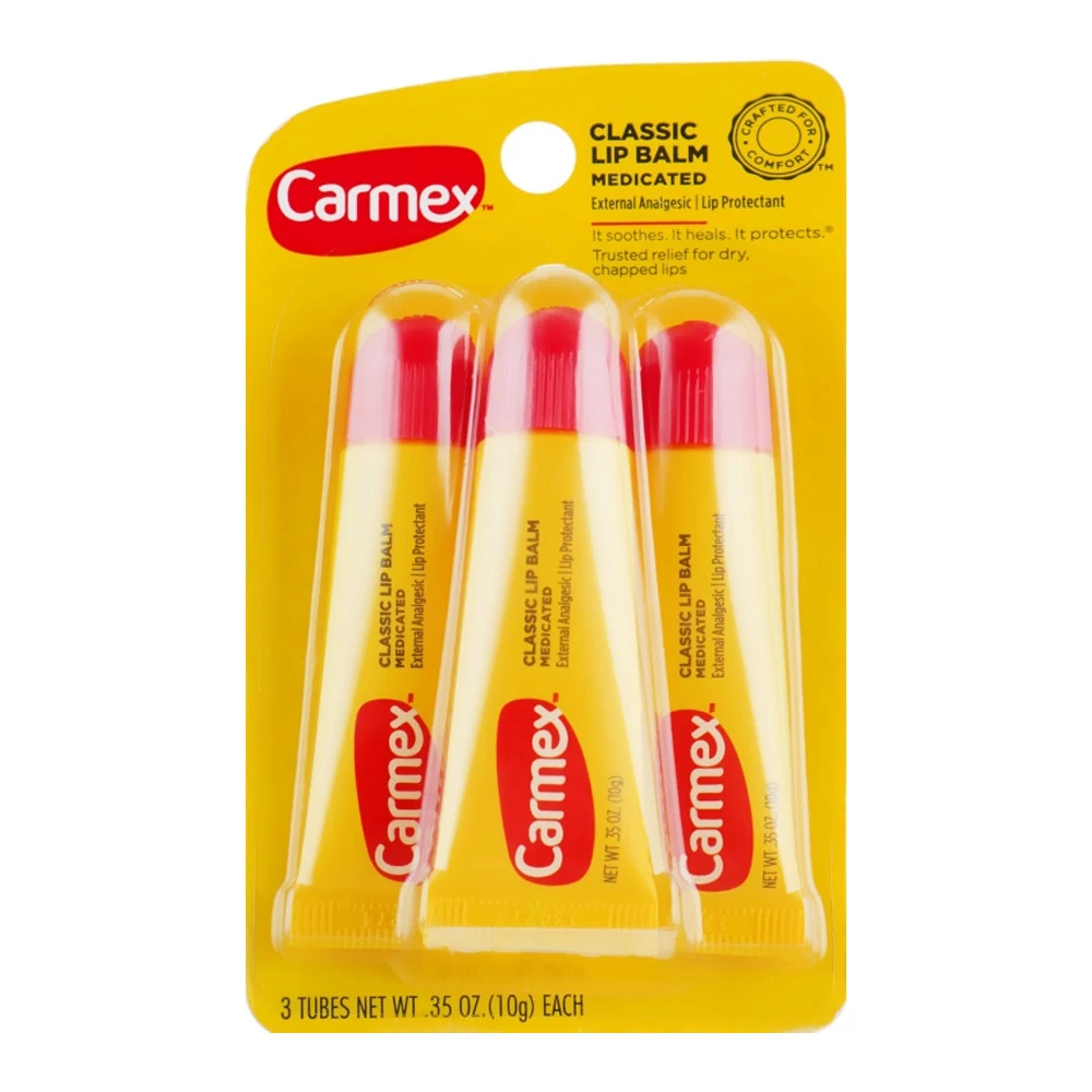 Набор бальзамов для губ CARMEX Classic Lip Balm Medicated  (083078003142) - Фото №1