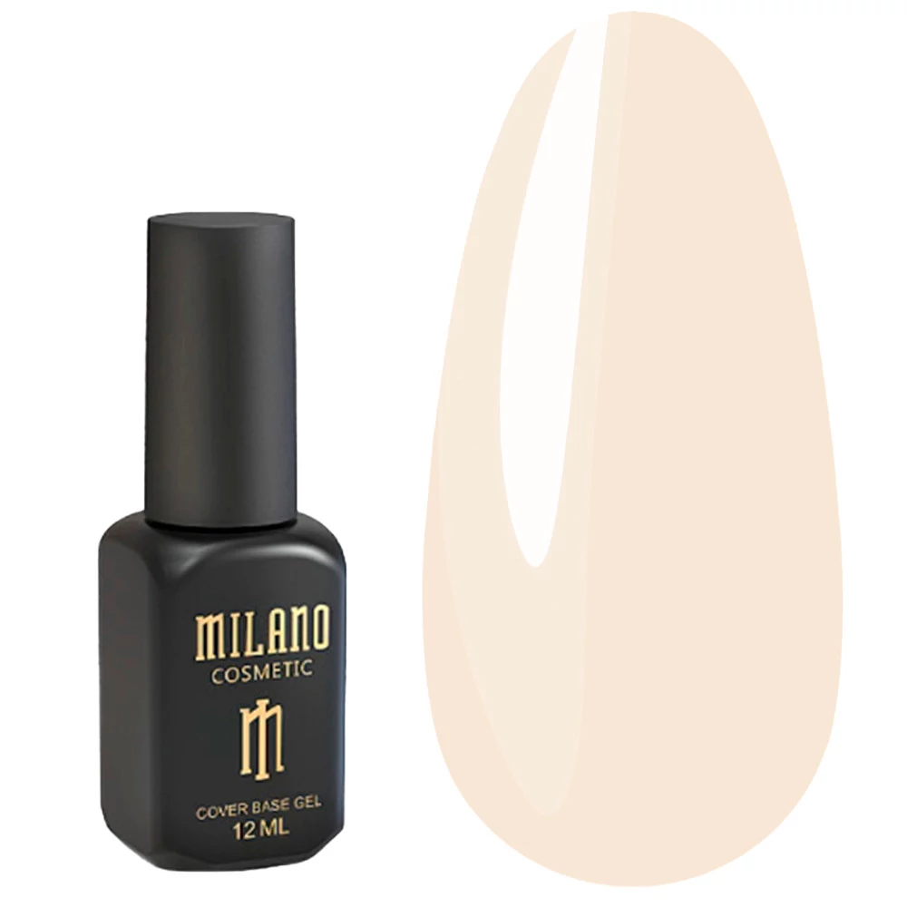 Камуфлирующая база MILANO Cover 49 светло-бежевый 12 мл (2712000053778)