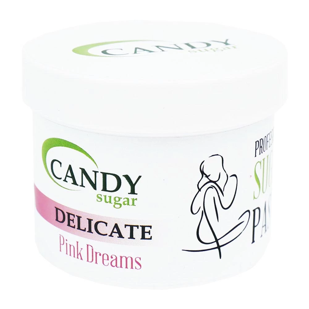 Сахарная паста для шугаринга Candy Pink Dreams DELICATE розовая 100 г