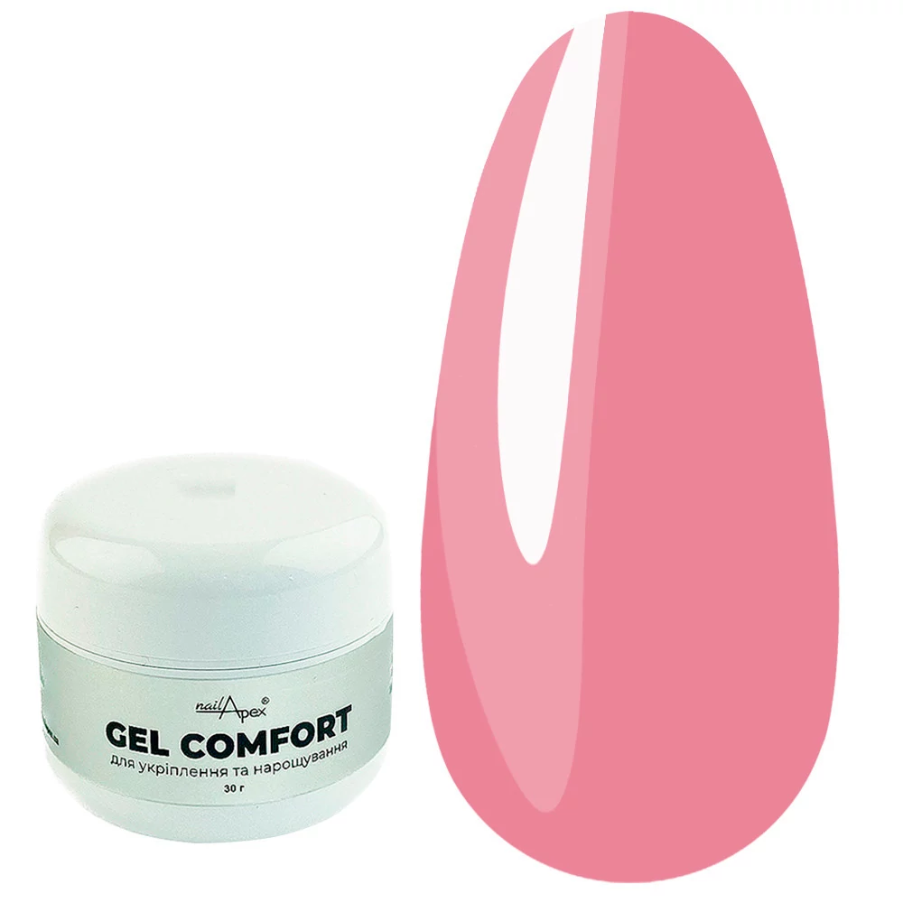 Гель без опила NAILAPEX Comfort №08 розовый 30 г (KG08_30) - Фото №1