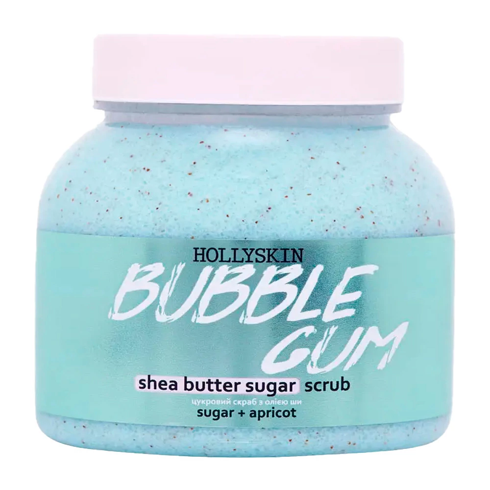 Скраб для тела HOLLYSKIN с маслом ши и перлитом Bubble Gum 300 мл(0270h)