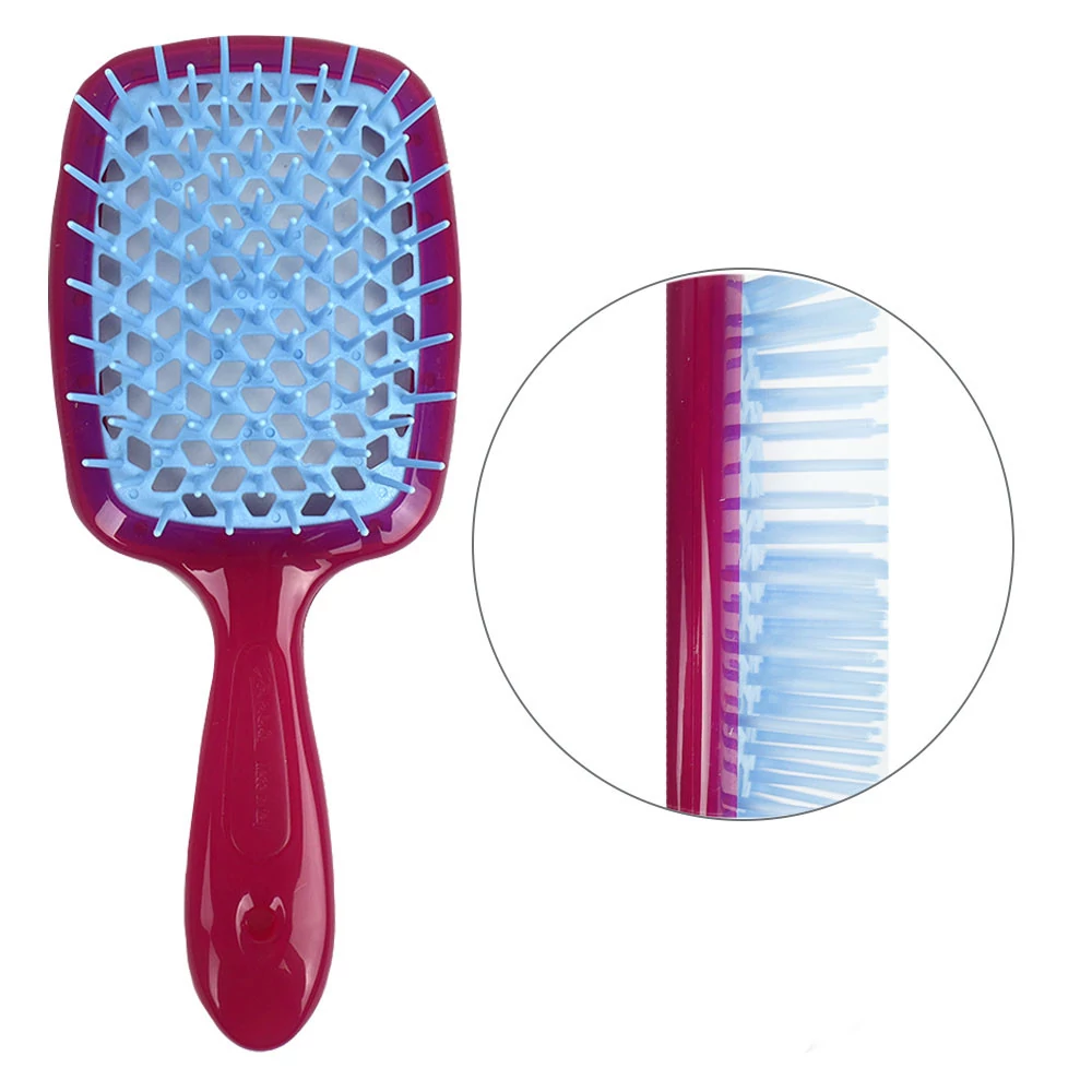 Расческа Janeke Superbrush розовый с голубым