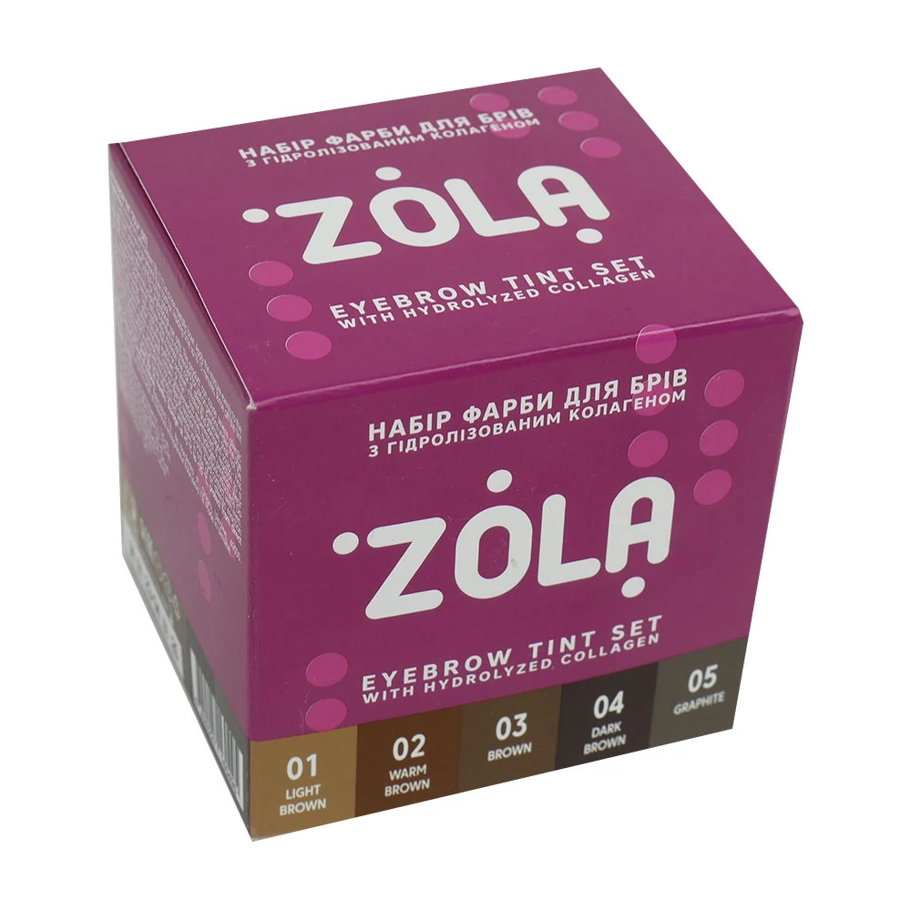 Набор красок ZOLA с окислителем в саше New Innovative Colouring System (04969) - Фото №1