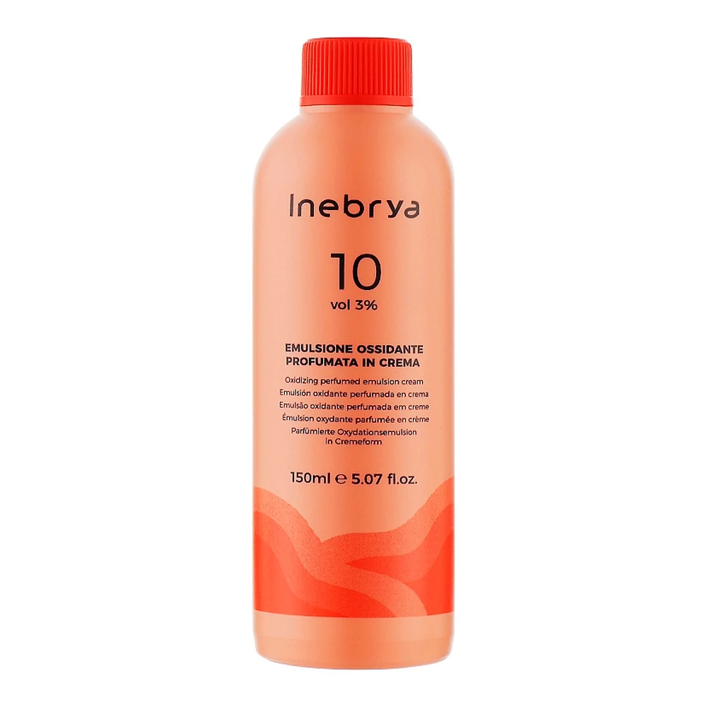 Парфюмерная окислительная эмульсия Inebrya Color 10 Vol Oxidizing Perfumed Emulsion Cream, 3%, 150 мл (8008277262994) ( в ассортименте) - Фото №1