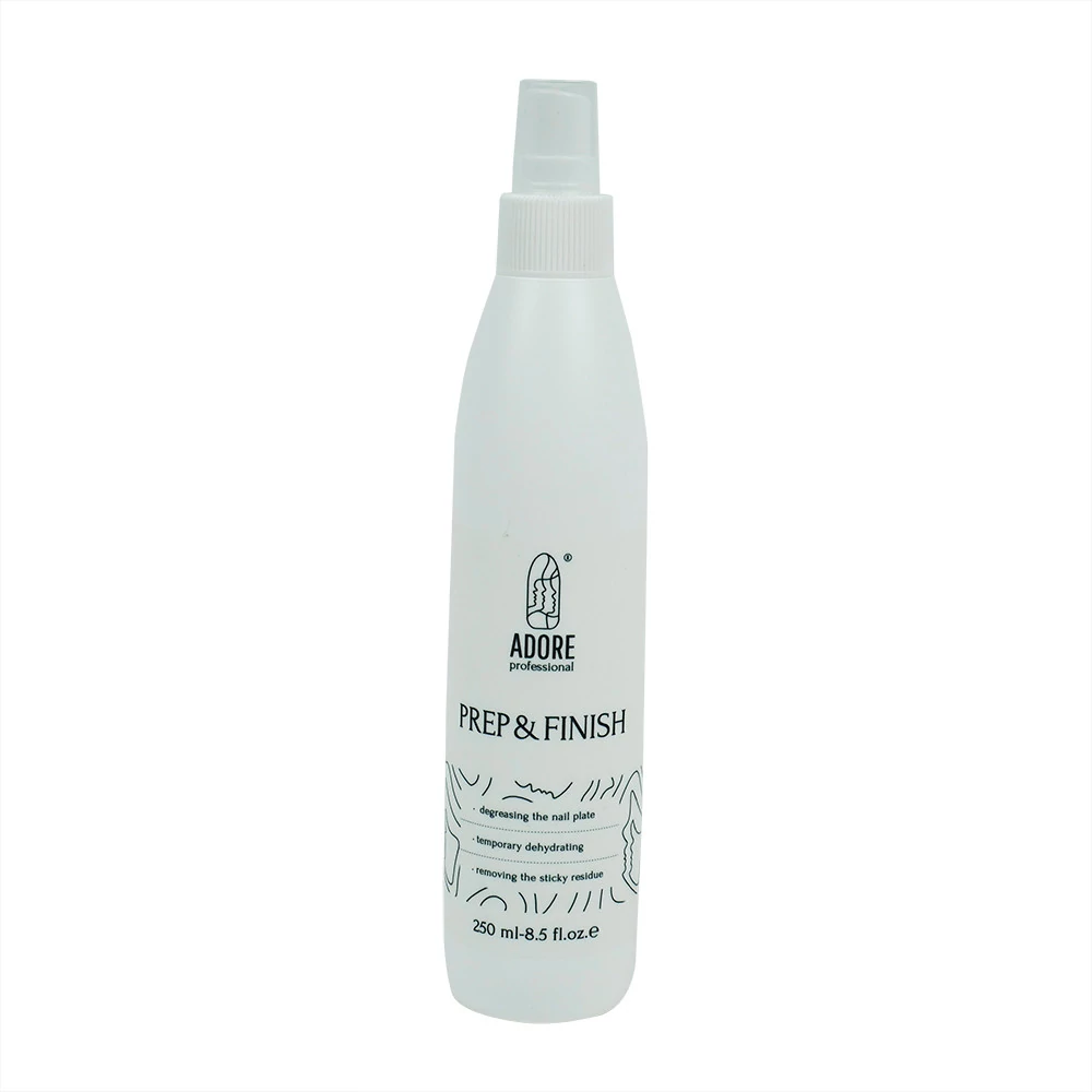 Adore Nail Prep 3 в 1  Жидкость для обезжиривания и удаления липкого слоя 250 мл (2101130055132)