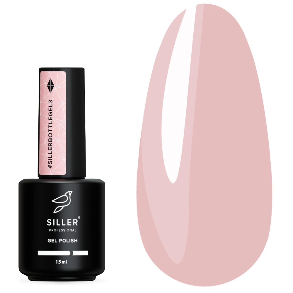 Гель Siller Bottle Gel №003 персиково-розовый 15 мл (u0000015306)