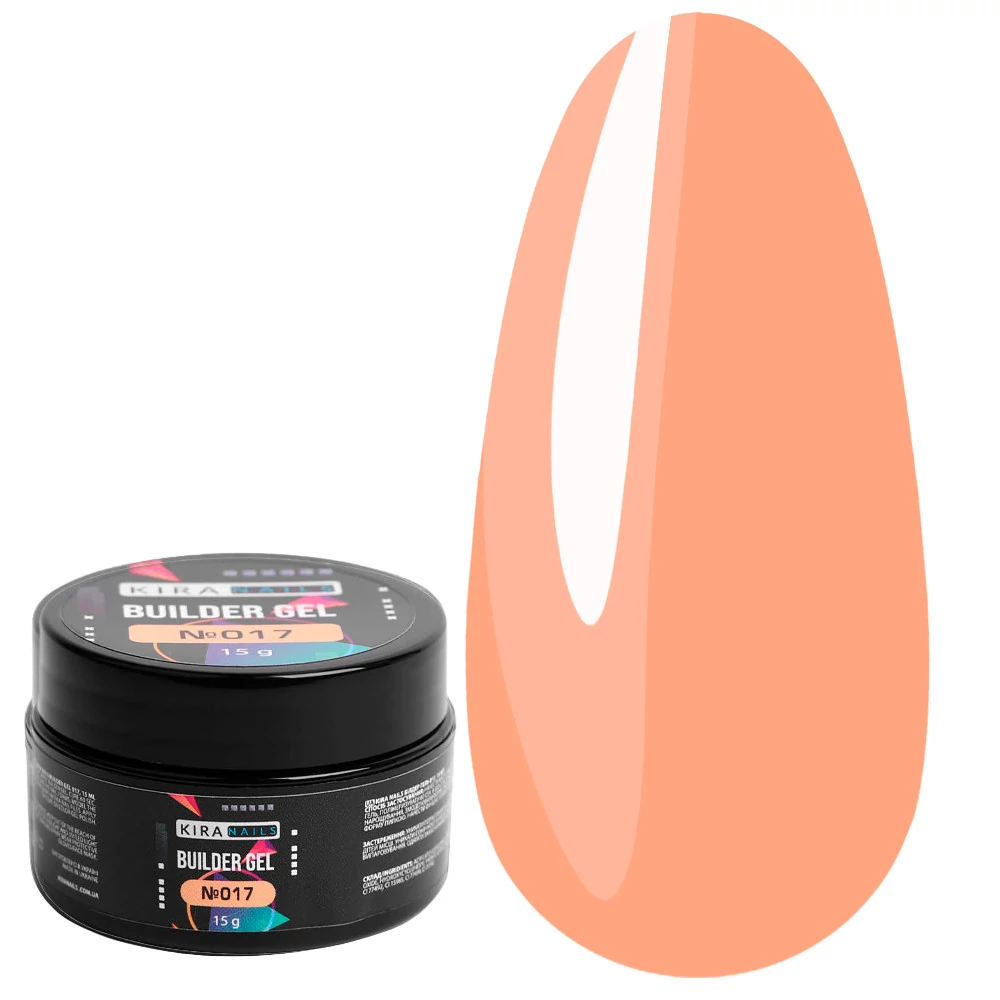 Конструирующий гель KIRA Nails Builder Gel №017 15 г (757050) - Фото №1