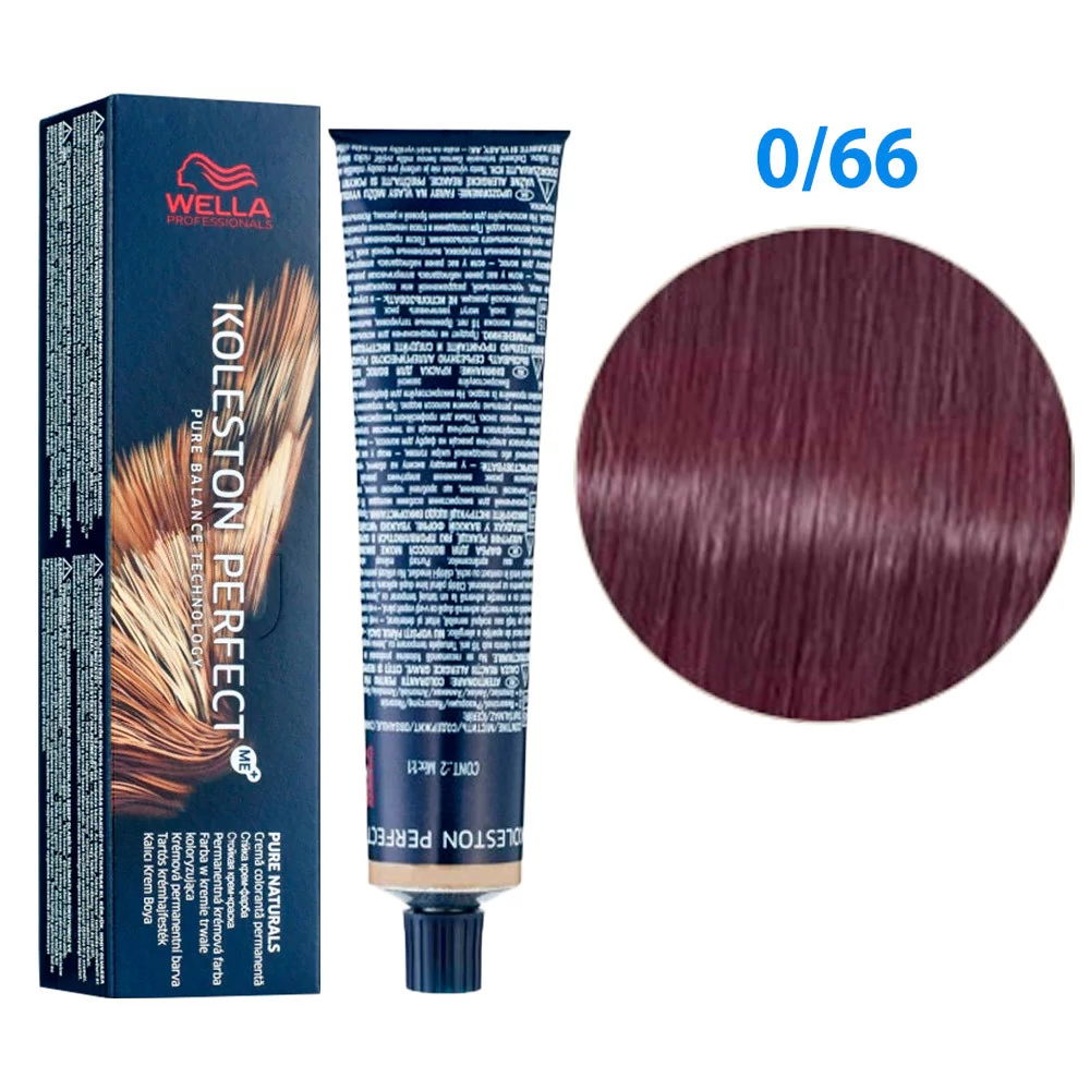 Краска для волос Wella Professionals Koleston Perfect № 0/66 фиолетовый интенсивный special mix (8005610659480)