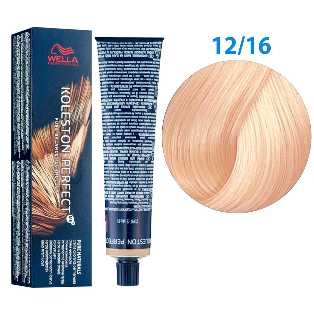 Краска для волос Wella Professionals Koleston Perfect № 12/16 ультра-светлый пепельно-фиолетов spesial blonde (8005610666549)