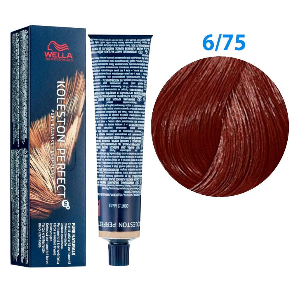 Краска для волос Wella Professionals Koleston Perfect № 6/75 средний палисандр deep browns (8005610661636)