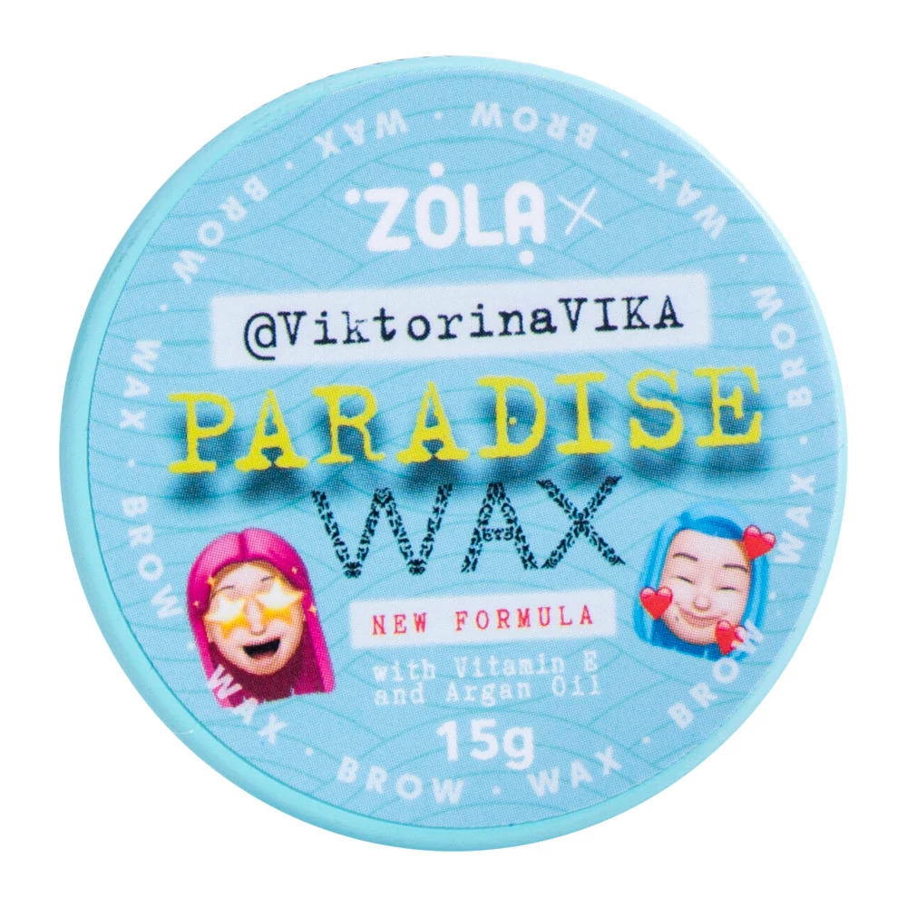 Воск ZOLA Viktorina Vika для бровей Paradise Wax 15 гр (05079) - Фото №1