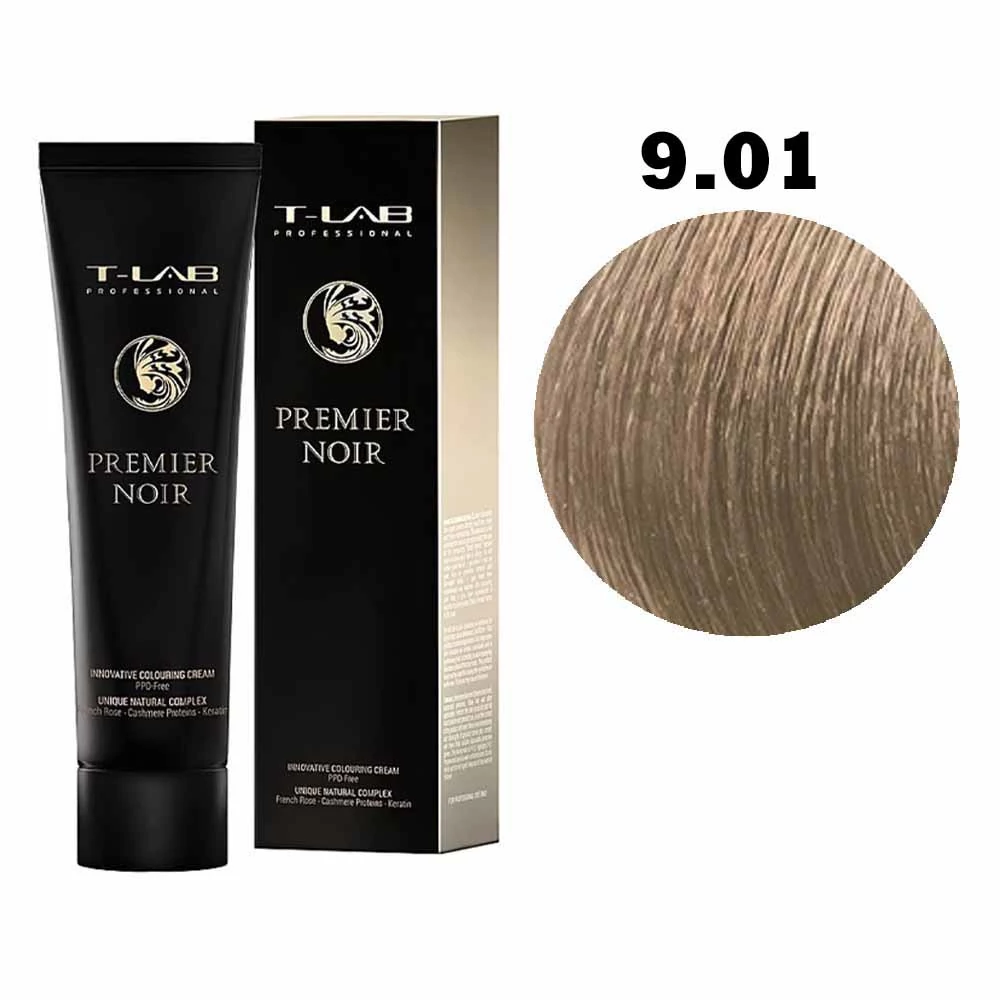 Крем-краска T-Lab Professional 9.1 очень светлый пепельный блондин 100 мл (66097)