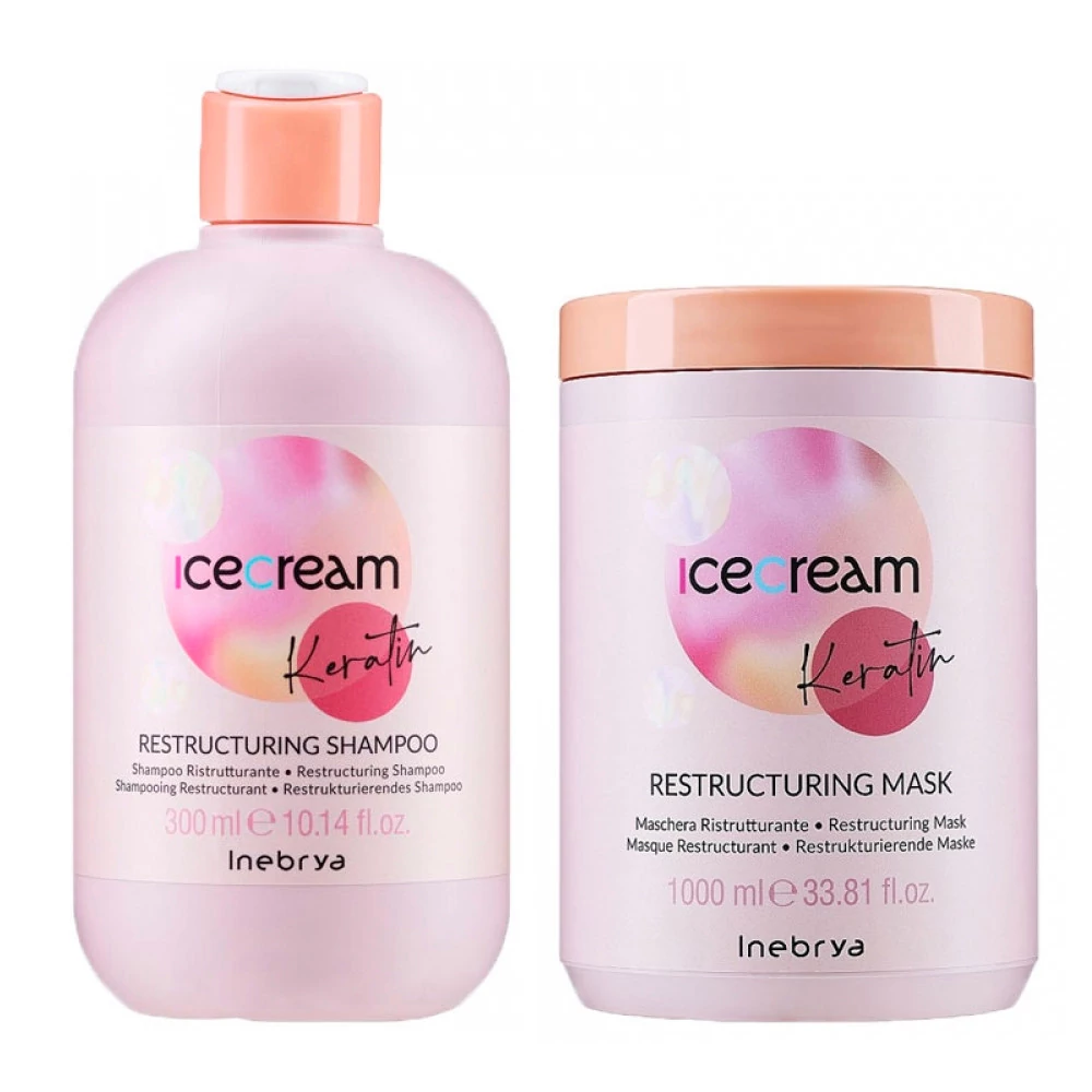 Набор Inebrya Keratin для восстановления волос