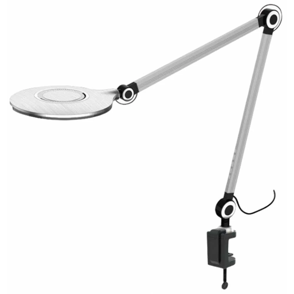Круглая LED-лампа UKK на струбцине (zl50042)