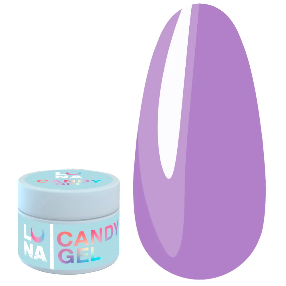 Гель LUNA Candy Gel №21 фиолетовый 15 мл (322-2558) - Фото №1