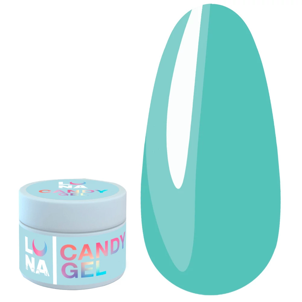 Гель LUNA Candy Gel №23 бирюзовый 15 мл (322-2560) - Фото №1