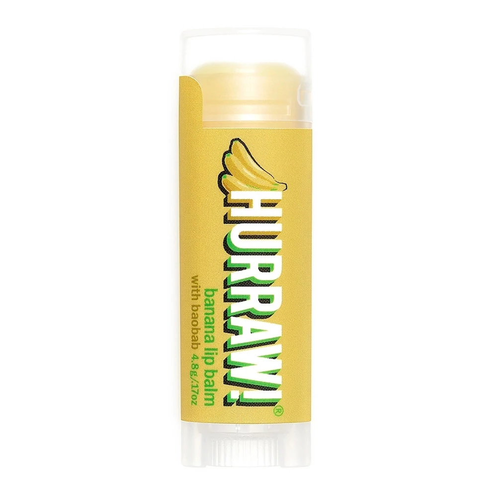 Бальзам для губ HURRAW! Banana Lip Balm 4,8 г - Фото №1