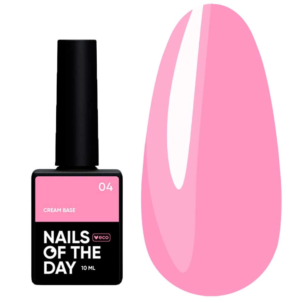 База NAILS OF THE DAY Cream №4 розовый 10 мл (u0000016875) - Фото №1