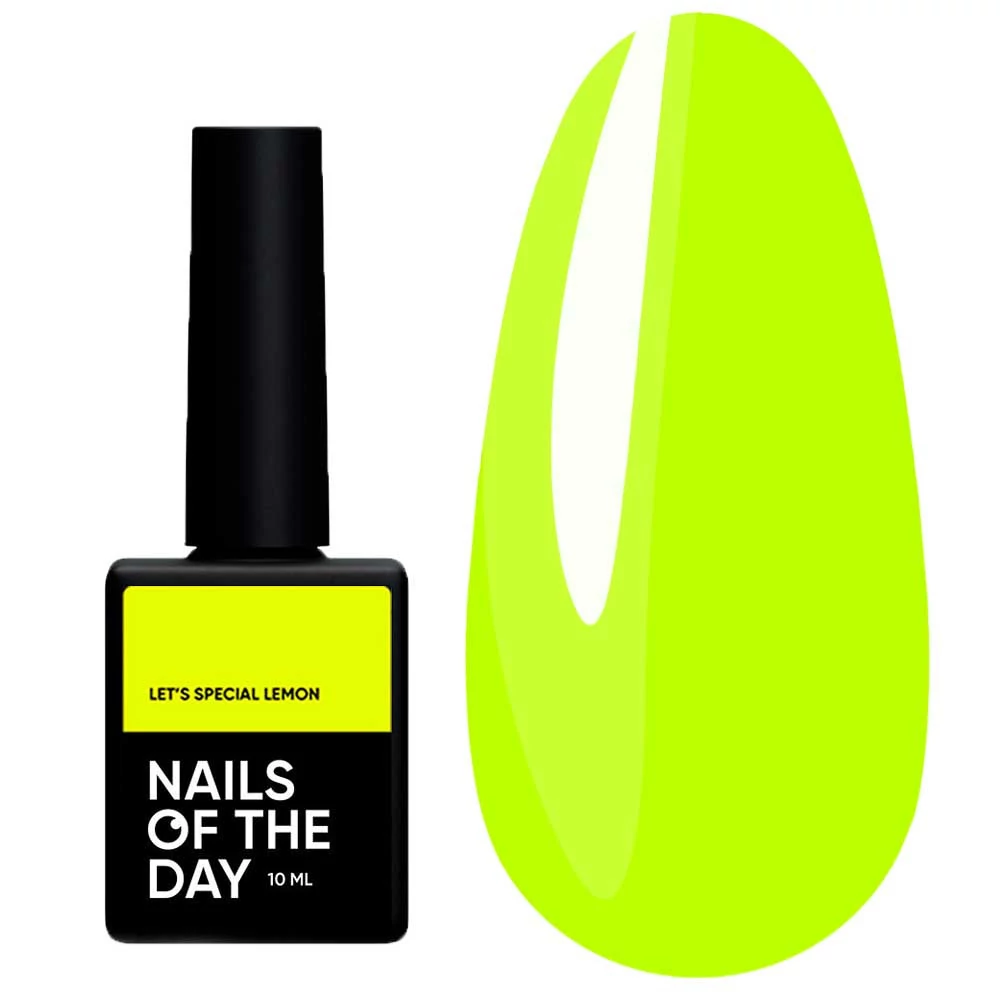 Гель-лак NAILS OF THE DAY Let's special Lemon лимонный 10 мл (u0000017584) - Фото №1