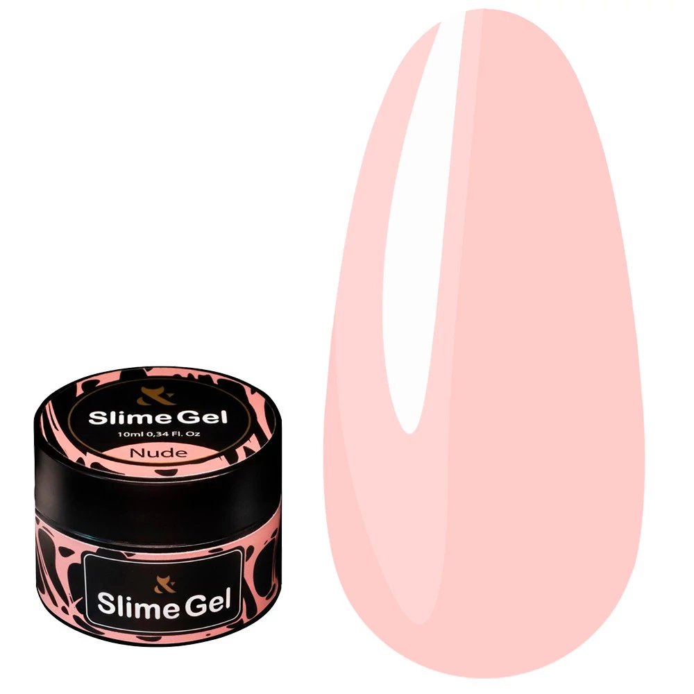 Гель-жвачка FOX Slime Gel Nude 10 мл - Фото №1