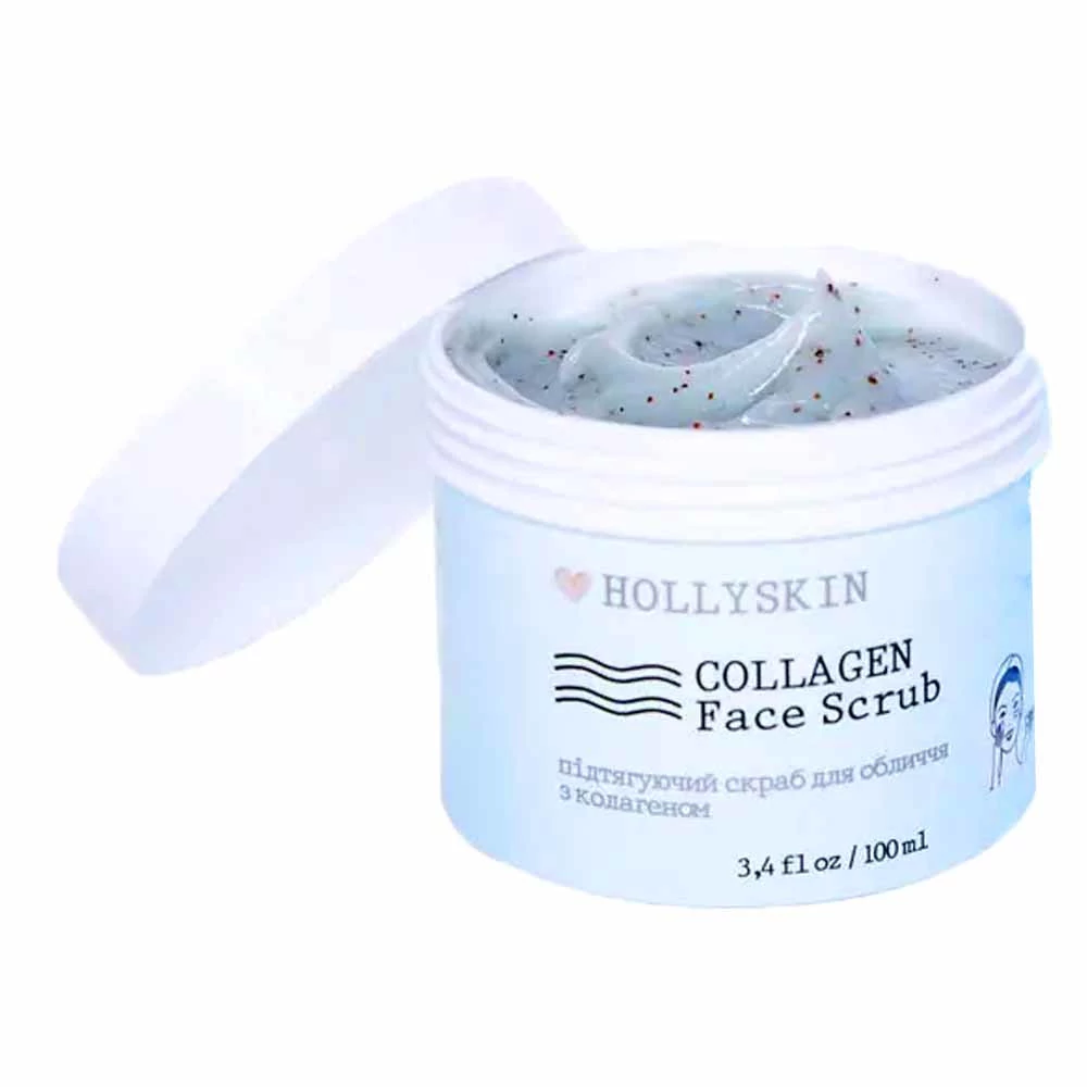 Скраб HOLLYSKIN для лица с коллагеном Collagen Face Scrub - Фото №1